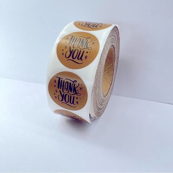 handmade Other - Thank you stickers for poshmark sellers | shipping supplies 1 in round NWT